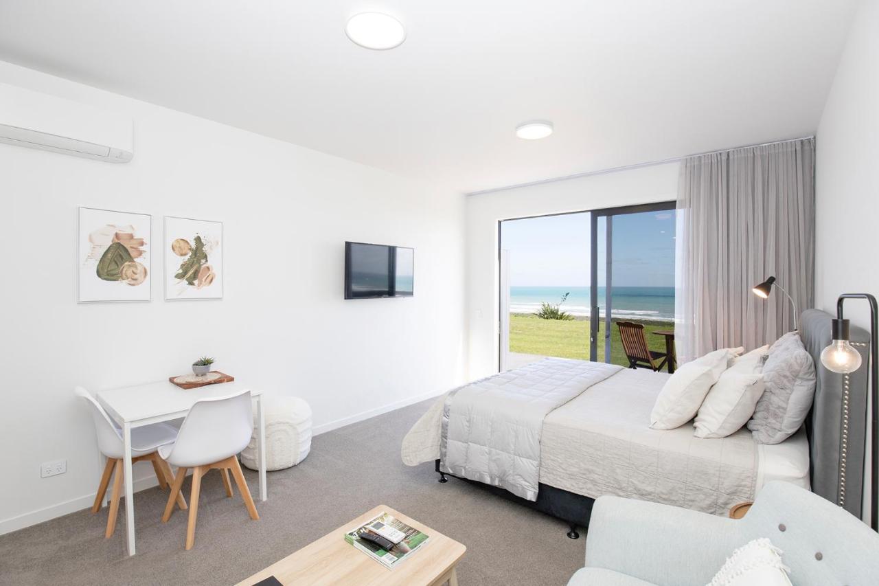 Views Over Tasman, New Luxury Boutique Studio Overlooking The Tasman Sea เกรย์เมาท์ ภายนอก รูปภาพ